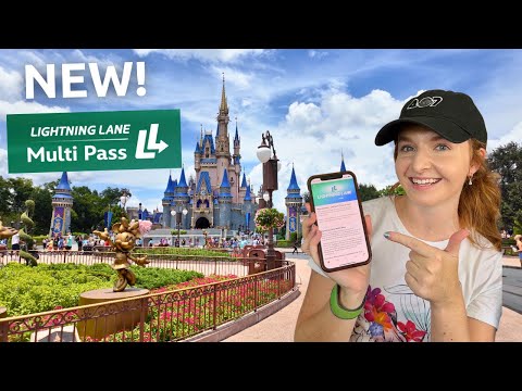 How to Use Disney's NEW Lightning Lane Multi Pass at Disney World How It Works Magic Kingdom