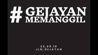 “Gejayan Memanggil”, Mahasiswa Yogyakarta Protes DPR & Pemerintah
