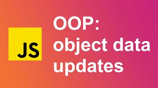 3. Data Manipulation | Object-Oriented Programming in JavaScript