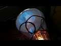 giant glass diffusion pump and cathode ray tube demo