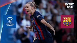FORTY Goals In A Season 🤯 | Every Barcelona Goal From The 2022-23 UEFA Women's Champions League