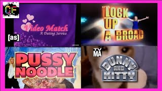 TV on TV Compilation - Bunny & Kitty - Pussy Noodles - Lock Up A Broad - Ghini's