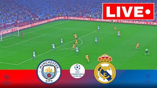 🔴LIVE : Manchester City vs Real Madrid | Champions League 2025 | Match Live Now