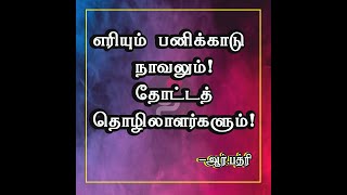 தேயிலைத் தோட்டத் தொழிலாளர்களின் வாழ்வியல் கூறுகள்.