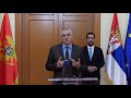 momirović infrastrukturna ulaganja i saradnja srbije i crne gore važna za ekonomski rast regiona