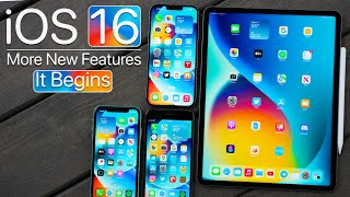 iOS 16 - More New Features - It Begins