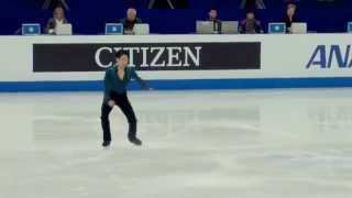 2015フィギュアスケート世界選手権　小塚崇彦選手　フリー　FS