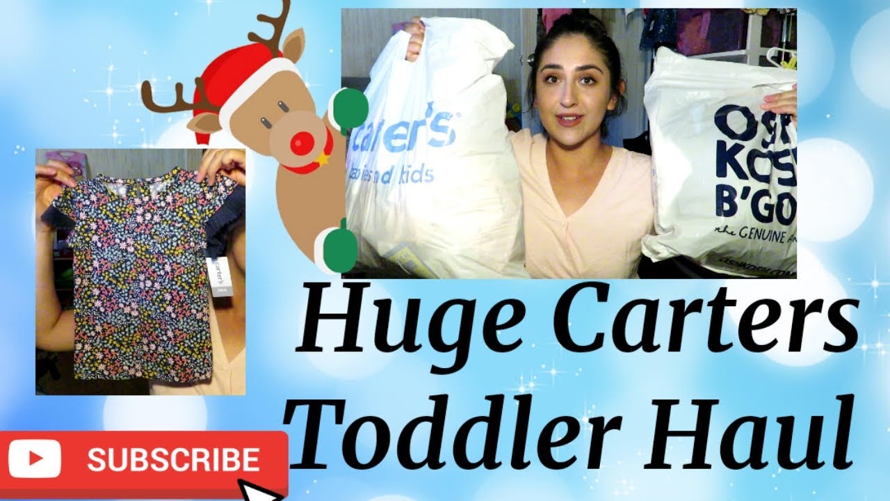 Huge Carters Toddler Haul Youtube