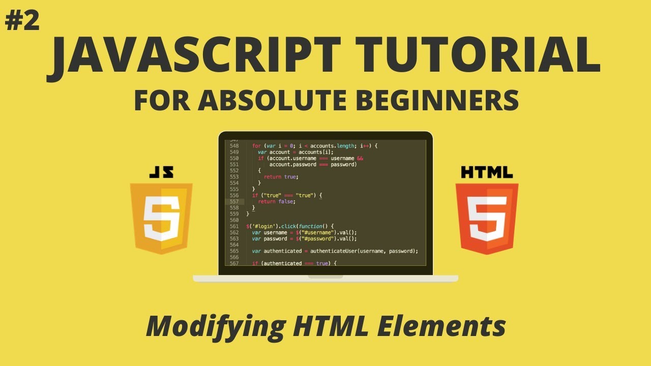 Javascript For Beginners 2 Modifying Html Elements Getelementbyid Javascript For Beginners 2 Modifying Html Elements Getelementbyid