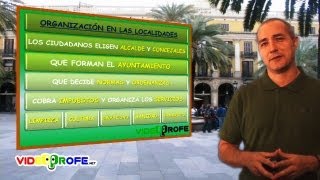 26. La organización en las localidades. 3º Conocimiento del Medio. Videoprofe net