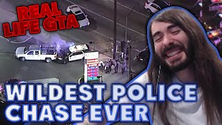 This Is The Wildest Police Chase Ever | MoistCr1tikal