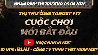 Chứng khoán hôm nay|Nhận định thị trường: 09/04 :  CUỘC CHƠI - MỚI BẮT ĐẦU