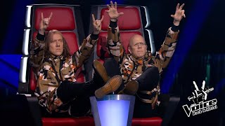 Best Rock & Metal Blind Auditions in THE VOICE [Part 8]
