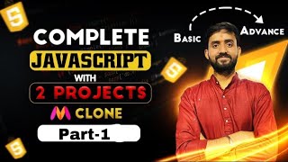 🚀 🔥 JavaScript Complete Course (2024) 3 Projects | one shot | Notes | GitHub |Projects