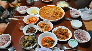 반가운 도깨비 친척이 멀리서 방문 기쁘게 맞으며 거하게 한상 시끌벅적 하다!