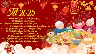 Nhạc EDM REMIX 2025, HAPPY NEW YEAR - Nhạc Tết 2025 Đón Xuân Ất Tỵ, Hoa Cỏ Mùa Xuân, Tết Là Tết,...