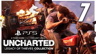 UNCHARTED 4 LEGACY OF THIEVES COLLECTION PS5 - PART 7 THE CHASE - MALAYALAM | A Bit-Beast