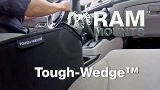 RAM Tough Wedge™   Temporary Rugged Vehicle Mount for any Phone or Tablet