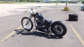 1973 Harley Shovelhead Chopper walk around