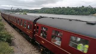 Duchess Of Sutherland 6233 The Royal Duchy  Is Working 0Z37 1705 Plymouth To Bristol Temple Meads