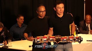 Gennady Golovkin gets awarded the Ring Magazine P4P Title
