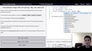 Freecodecamp Intermediate Algorithm: Map the Debris