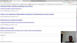 Python flask tutorial Adding HTML Templates in our app part 5