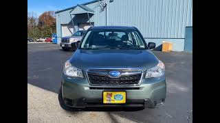 2015 SUBARU FORESTER 2.5I (Spofford, New Hampshire)