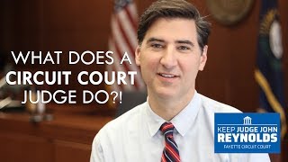 What Does A Circuit Court Judge Do?