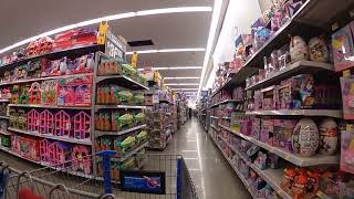 Aisle to Aisle Window Shopping Walmart Anchorage, Alaska.