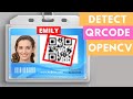 How to Detect QRCode and BarCode using OpenCV in Python + Project