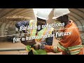 Building solutions for a sustainable future