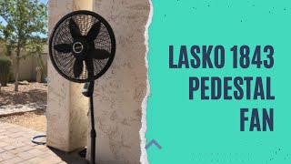 Lasko 1843 Pedestal Fan Review, Test | Lasko 1843 18″ Remote Control Cyclone Pedestal Fan