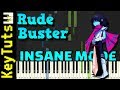 Rude Buster from Deltarune - Insane Mode [Piano Tutorial] (Synthesia)
