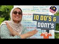 10 DO’S & DONT’S WHEN VISITING MALAYSIA! 🇲🇾 | RULES | PEACE ♥️