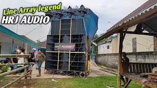 pakai line array legend,suara tetap berkelas,,Haji Raja Jeruk HRJ AUDIO🔥