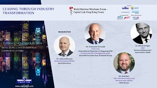 2024 World Maritime Merchants Forum - Capital Link Hong Kong Forum | Leading Industry Transformation