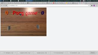 vpython pong game v1