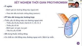 e-Seminar Đông máu 2022 Jun P1/3 - Phân tích kết quả xét nghiệm đông máu - Đào Thị Thiết