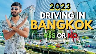 Bangkok Road Drive 2023 | Driving In Bangkok | Life in Thailand now