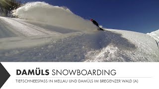 Snowboarden in Mellau und Damüls im Bregenzer Wald | Session #1