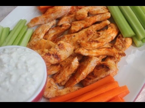 Grilled Buffalo Tenders Recipe with Gorgonzola Dressing Grilled Buffalo Tenders Recipe with Gorgonzola Dressing