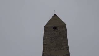 The tallest 3 sided obelisk in the world - impressive 175ft Wellington Monument Somerset England UK