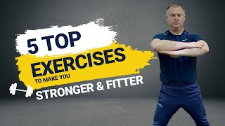 How To Become Physically Stronger and Fitter 👉Simple Workout at Home