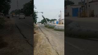 Bigg size Anaconda on road #snake #youtubeshorts #shorts