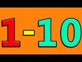 BinkleBee Simple Learning to Count to 10 Counting 1 to 10 Numbers for Kids Toddlers Preschool