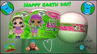 Opening Limited Edition Lol Surprise Earth Love doll two set! 🌏