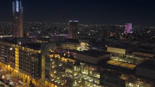 A night aerial shot for Amman | UPT House