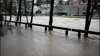 Hochwasser Backnang 13.01.2011