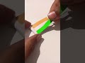 handmade indian national flag🇮🇳✨ jay hind💖 diy shorts